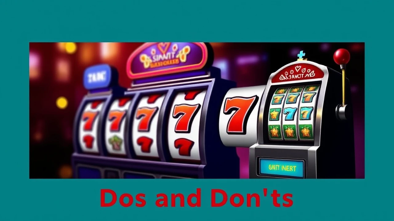 A Definitive Compendium to Internet-Based Casino Slot Etiquette: Dos and Don'ts